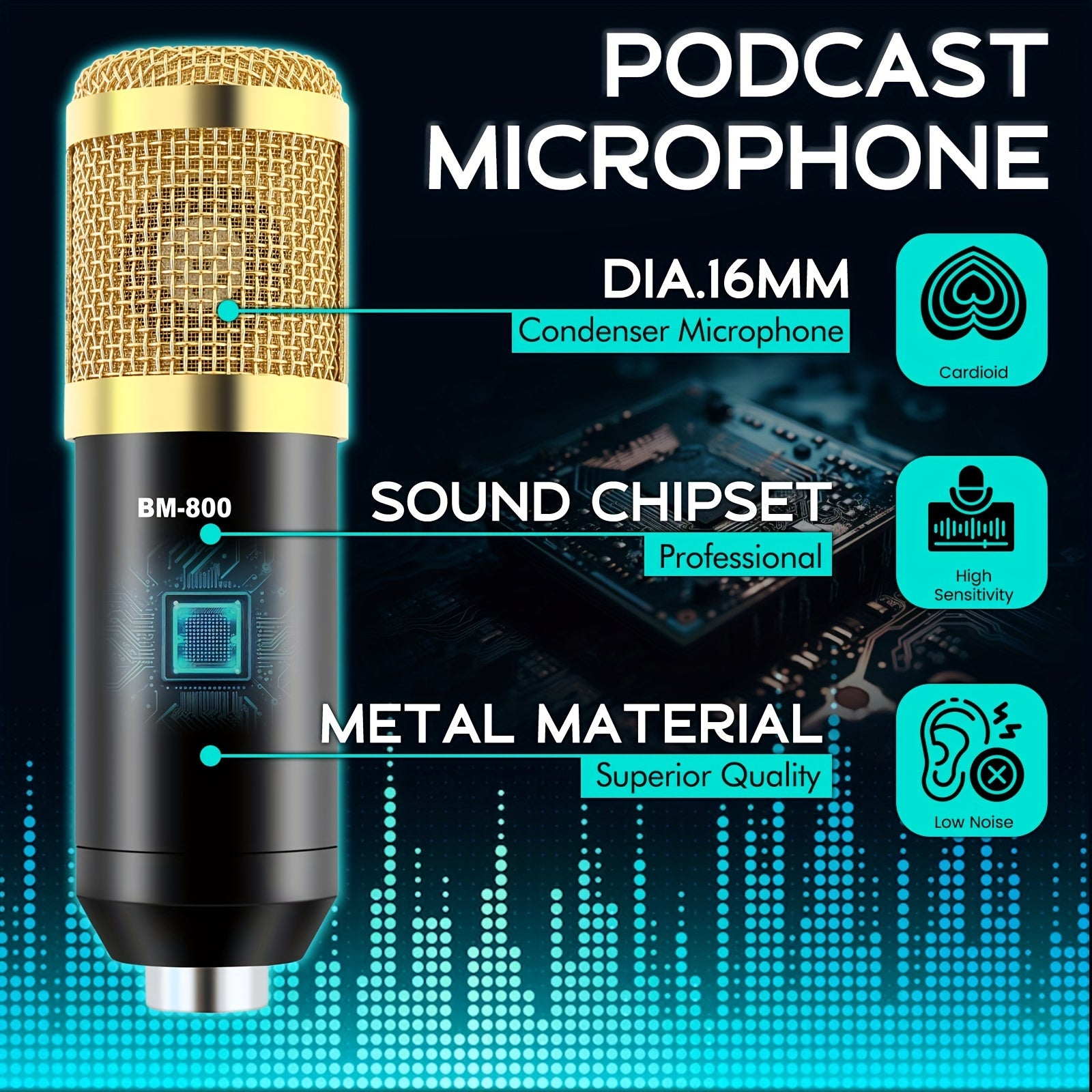 ELVORA Complete Home Studio Podcast Setup