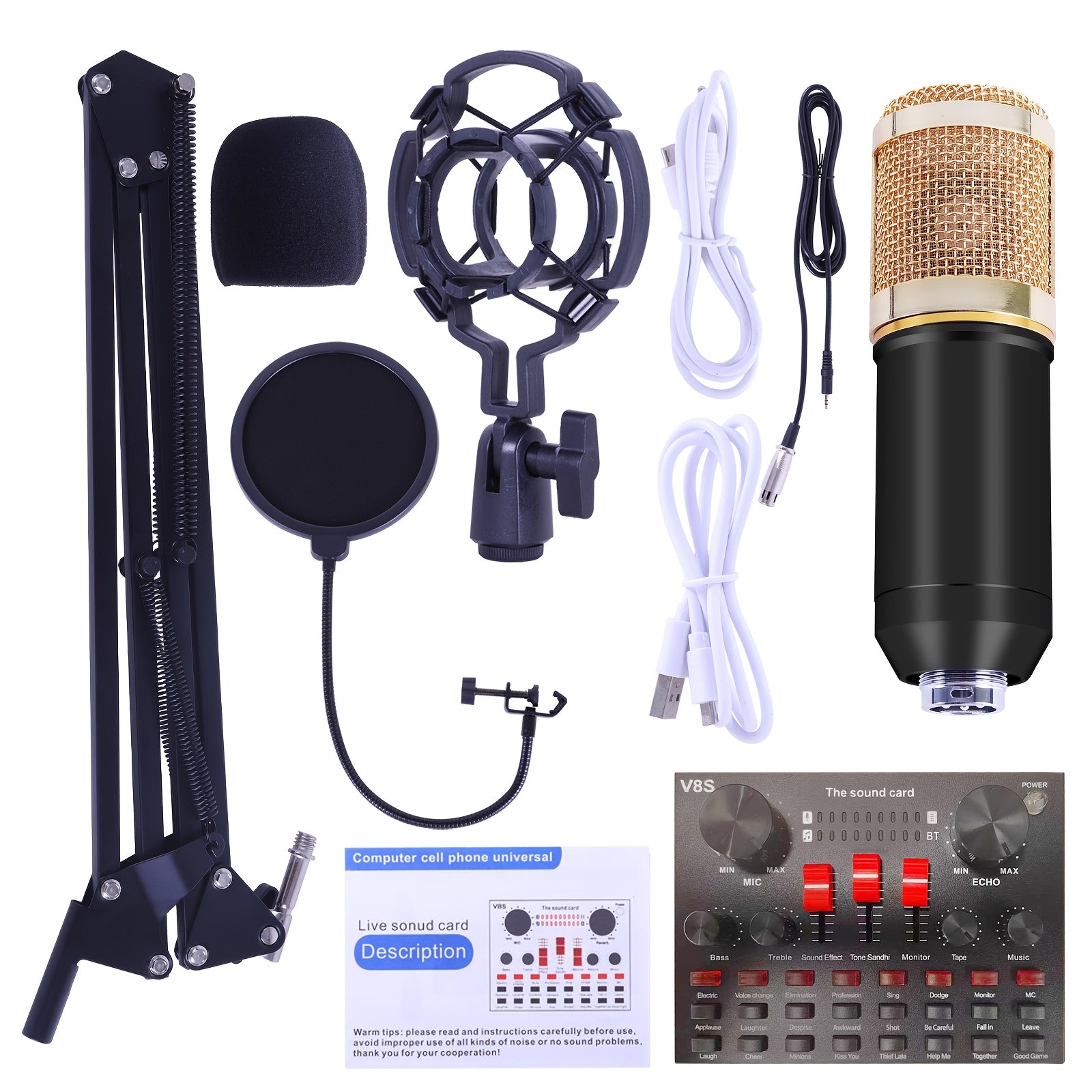 ELVORA Complete Home Studio Podcast Setup