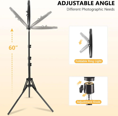 ELVORA 10-Inch LED Ring Light