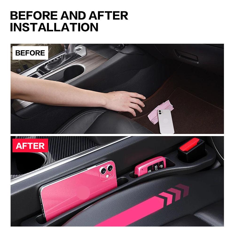 ELVORA 2PCS Car Seat Gap Filler